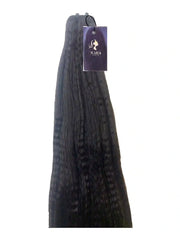 Extensions Cheveux Kinky Crépus NahaHair – Brun Foncé #1B, 100% cheveux humains Raw Hair, texture afro naturelle
