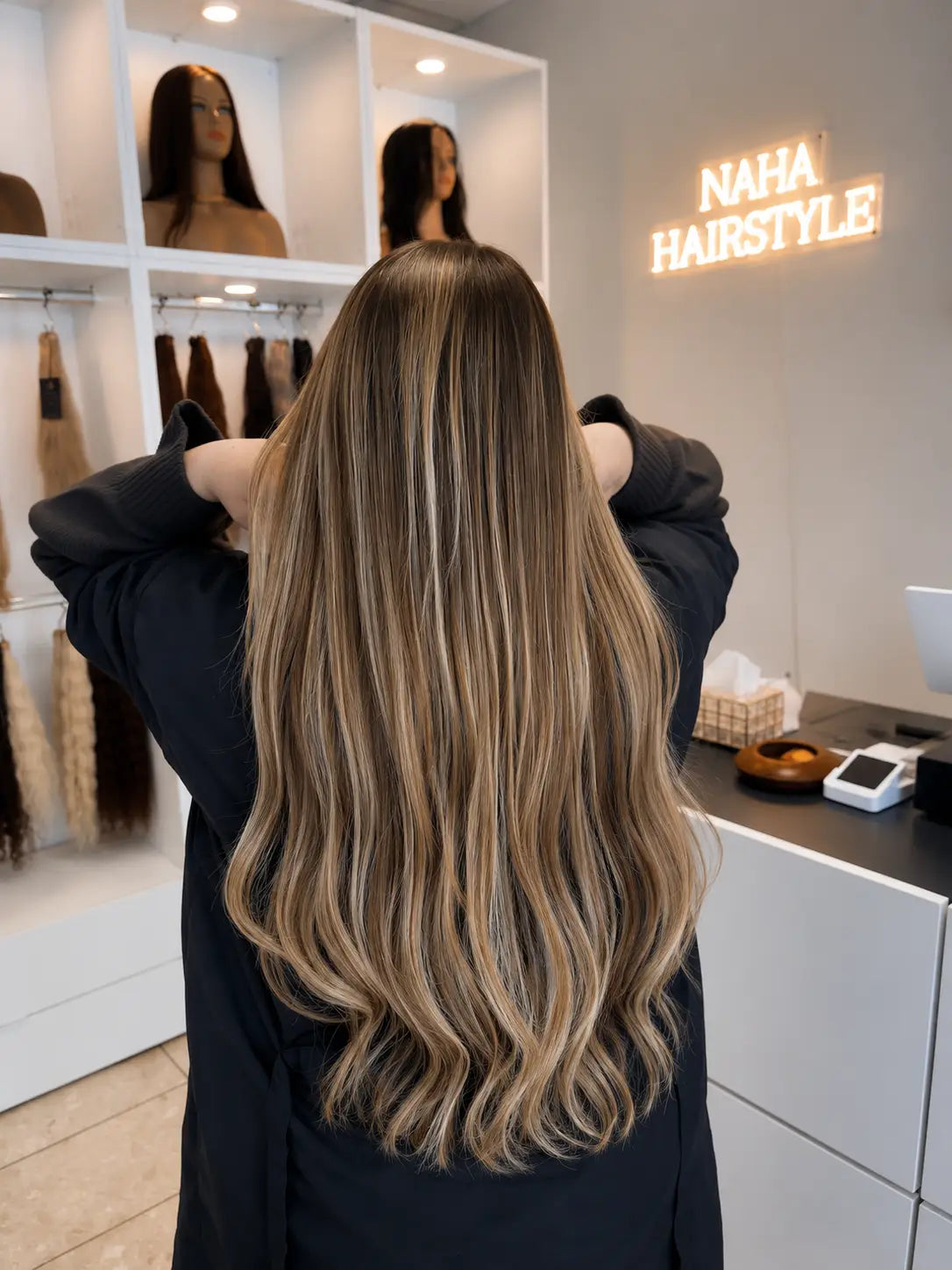 Raw Hair Ondulées Méchées – Châtain & Blond Platine #2/613
